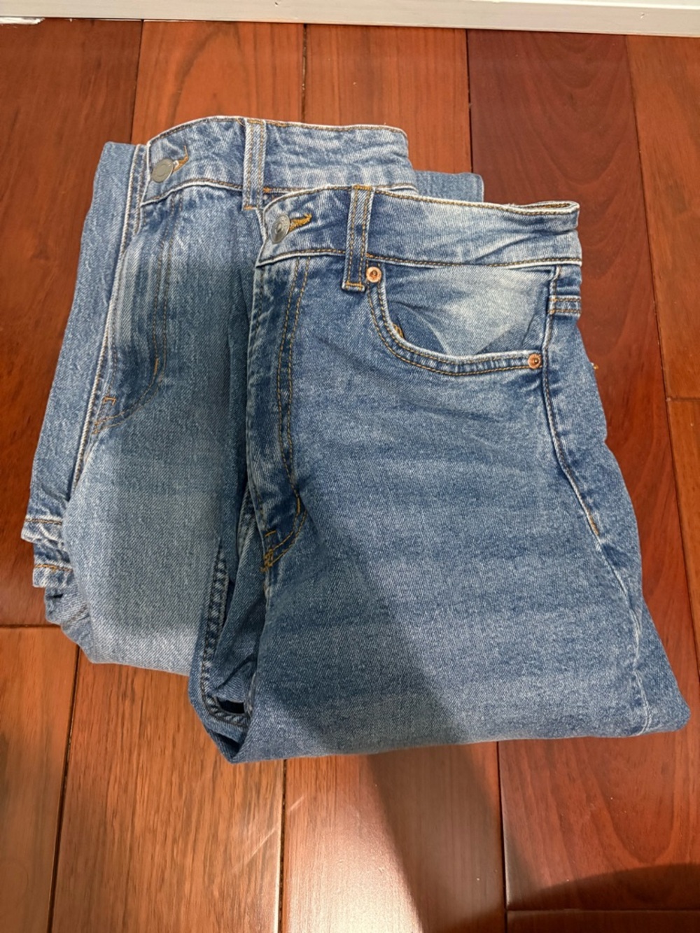 H&M Blue Denim Jeans (Selling as a pair)